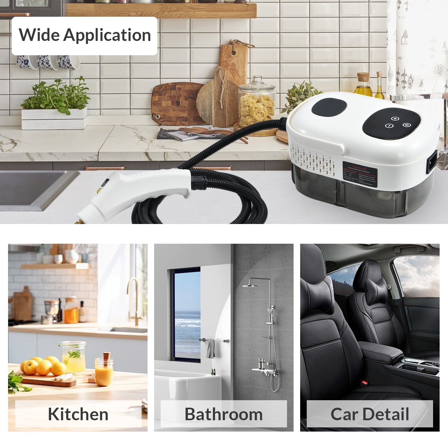 Handheld Multi-Purpose Steam Cleaner